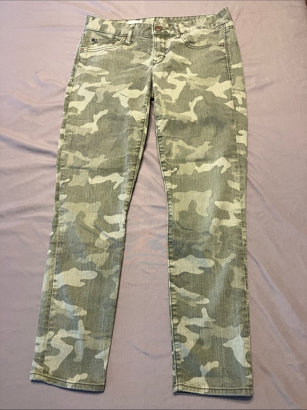 GAP Olive Green Denim Jeans - 1969